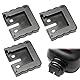 3 Stück Blitzschuh Abdeckungen, Cerioll Flash Connector Protect Cap Kompatibel Sony HVL-RL1/ HVL-F60RM C/HVL-F45RM/ HVL-F43M/ HVL-F60M, MultiInterface Shoe Adapter für Videoleuchten