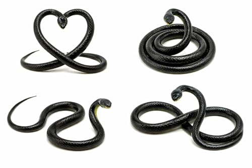 Image of Realistic Rubber Snakes Prank Toys, Halloween Party Decoration and Prank Toys & Gifts, Magic Shows Toy Snake for Kids, Practical Joke Fake Snake for Kids (Pack of 1)