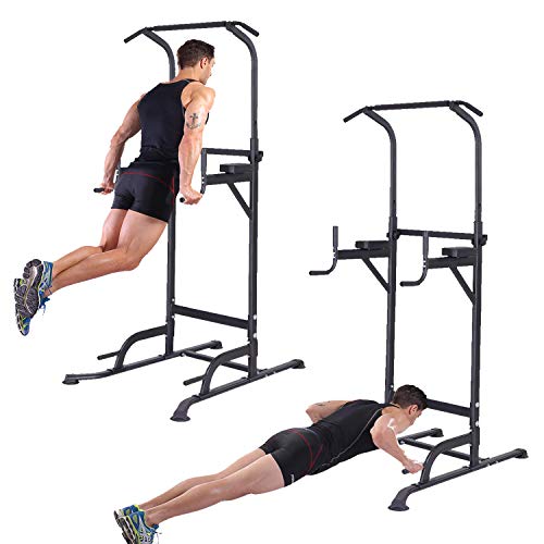 K KiNGKANG Power Tower Home Gym Adjustable Height Pull Up Bar Fitness Equipment Multi-Function Work Out Equipment, T055 - Thumbnail 6