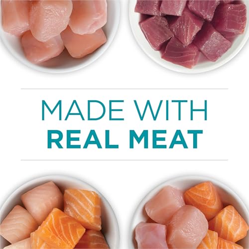 Purina ONE Natural,High Protein Cat Food Variety Pack,Chicken,Tuna,Salmon and Trout Recipes - 3 oz. Cans,(Pack of 48) - image 5