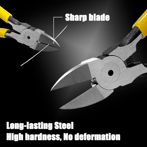 Image of Wire's Cutting Diagonals Cutting Pliers - Flushes Cutter's, Small Cutterr Snips,Flushes Pliers, Wire's Cutterr for Crafting, Jewelry Making, Soft Copper Wire, Floral. ect. (6 inch)
