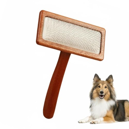Lifetips シェットランドシープドッグ スリッカーブラシ ペット用 犬 猫 兼用 抜け毛取り グルーミング マッサージ 丸洗い可 静電気防止 皮膚に優しい 短毛 中毛 対応 犬用 猫用 木製ハンドル 痛くない 先丸ピン もつれ取り 毛玉除去 皮膚ケア 小型犬 中型犬(Mサイズ) Lifetips シェットランドシープドッグ スリッカーブラシ ペット用 犬 猫 兼用 抜け毛取り グルーミング マッサージ 丸洗い可 静電気防止 皮膚に優しい 短毛 中毛 対応 犬用 猫用 木製ハンドル 痛くない 先丸ピン もつれ取り 毛玉除去 皮膚ケア 小型犬 中型犬(Mサイズ)