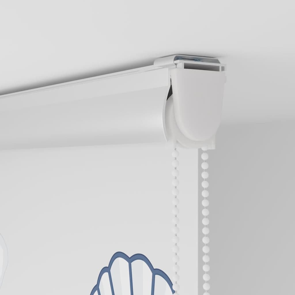 Estor enrollable de ducha Cassette PEVA 136 cm