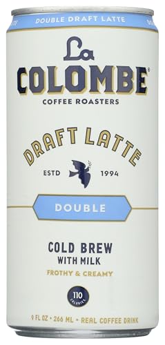 La Colombe Draft Latte - 9 Fl Oz - Cold-Pressed Espresso and Frothed Milk - Made With Real Ingredients - Grab And Go Coffee