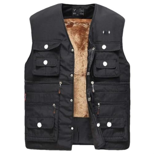 Veste en cuir homme contre le froid glacial veste thermique épaisse d'hiver JXQXHCFS