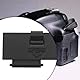 OTOTEC 2 Stück Batteriefachabdeckung Ersatz-Reparaturdeckel Kompatibel mit Canon EOS 600D EOS Rebel T3i DSLR-Digitalkamera Schwarz