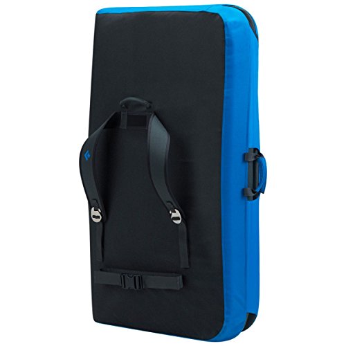 Black Diamond Drop Zone Crash Pad, 104 x 122 x 9cm, Ultra Blue