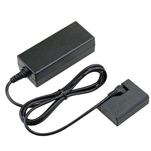 KAPAXEN-ACK-E10-AC-Power-Adapter-Kit-For-Canon-EOS-Rebel-T3-and-T5-Cameras-Black