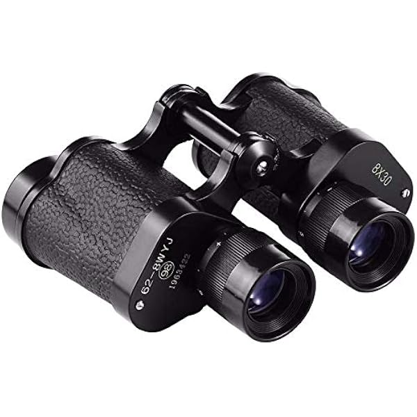 ISCBAFYX Lornetka z podwójną lufą W całości z metalu 8X30 High-Definition Night Okulary dla dorosłych do użytku na zewnątrz, podróży i obserwacji ptaków