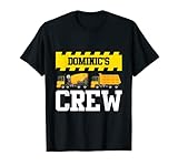 Dominic Construction Crew Custom Dumptruck Dump Truck T-Shirt