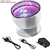 LED Concepts Ocean Wave Projector, Night Light LED Lamp & Speaker Multicolored for Adults and Kids