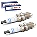 Price comparison product image 2 x Original Bosch 0242240653 Spark Plugs Compatible with A208 A209 C208 C209 C215 CL203 R170 R171 S202 S203 S210 W169 W202 W203 W203 210 W. 220 i30 S-Type XF XJ XK
