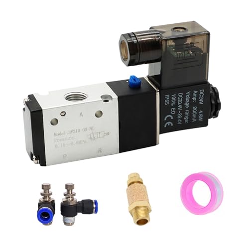 Électrovanne 3V210-08 3 voies 2 positions commande directionnelle air DC24V - 2