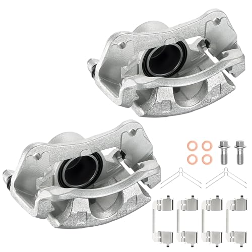Image of Front Brake Caliper Assembly Replaces for 19-B2916 19-B2917, Compatible with Acura ILX 2013-2015 2.4L, Compatible with Honda Civic 2012-2015 2.4L, for CR-V 2005-2006 2.4L L4 GAS