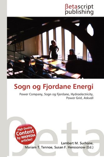 Sogn og Fjordane Energi: Power Company, Sogn og Fjordane, Hydroelectricity, Power Grid, Askvoll