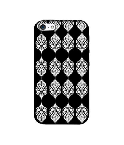 Image of Amazon Brand - Solimo Designer S Shape Pattern 3D Printed Hard Back Case Mobile Cover for Apple iPhone 5 / 5S