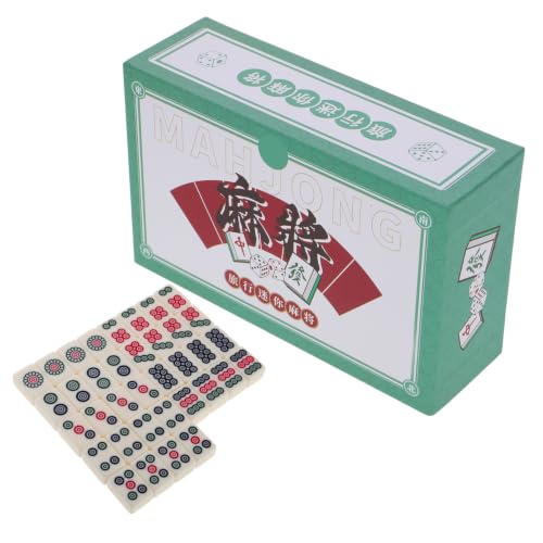 Set Mini Mahjong Portátil Compacto para Viaje miniatura 1
