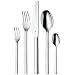 Produktbild WMF Amsterdam Besteckset 6 Personen, 30 teilig, Monobloc-Messer, Cromargan Edelstahl poliert, glänzend, spülmaschinengeeignet
