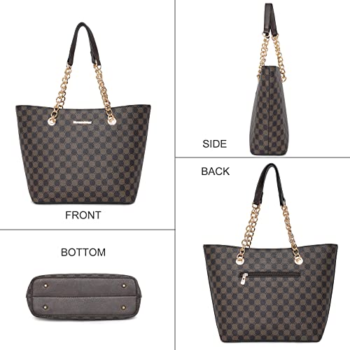 Montana West Tote Bag for Women Chain Top-handle Handbags - Image 5