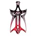 ABCBCA Bouteille de vélo Cage Aluminium Alliage Bicyclette Bouteille de Cage Porte-Cage Couleur pour Motocyclette à vélo de Route (Color : Clear)