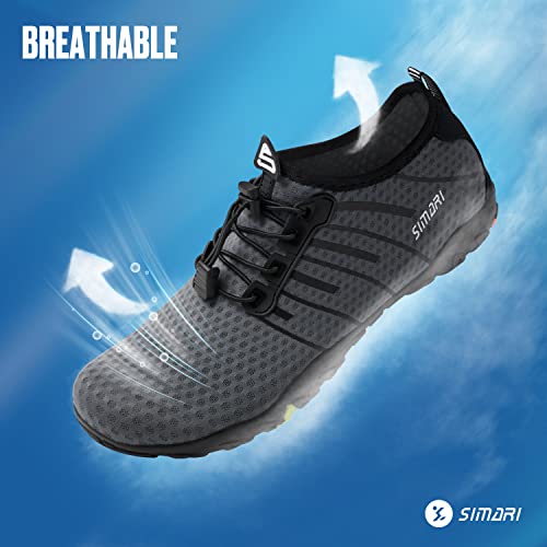 Foto von SIMARI Schnelltrocknende Wasserschuhe für Damen und Herren Sport Barfuß Tauchen Schwimmen Wellenreiten Wasser Gehen Sandstrand Yoga WP001