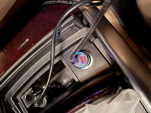 Start Caricatore Presa Accendisigari Auto Nero, Usb E USB-C, Output Dc 5 V - 2.1 Max, Controllo Intelligente - 4