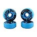 HERCHR Skateboard Wheels 52mmX30mm Cruiser Wheels Pack of 4 Skate Board Wheels Skate Wheels Skate Board Wheel Bearings Skateboard Wheel Set Skateboard Wheel Replacement for Tricks (Blue)