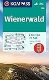 wienerwald restaurant schweiz  KOMPASS Wanderkarten-Set 208 Wienerwald (2 Karten) 1:25.000: inklusive Karte zur offline Verwendung in der KOMPASS-App. Fahrradfahren.