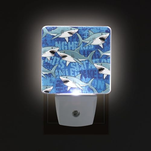 Lámpara de noche LED sensor para niños color azul multicolor miniatura 3
