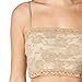 PURE STYLE Girlfriends womens Camiflage Lace Half Cami Lingerie, Brown, Large Petite US