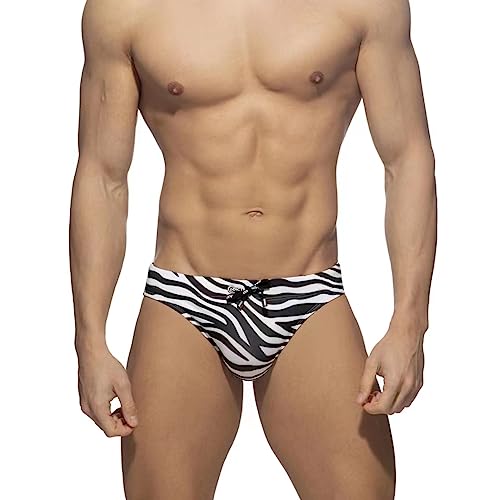 Bañadores de natación para hombre de cintura baja ALANZE estilo slip bikini para playa 2