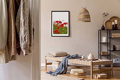 Affiche champ de coquelicots Tulup pour une ambiance poétique et douce