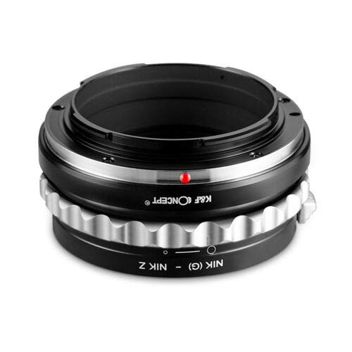 K&F Concept Lens Adapter Ring for Nikon G F Auto K Ai Ais D to Nikon Z Mount Z50 Z6 Z7 Camera
