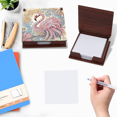Kit peinture diamant cygne boîte à notes cadeau idéal