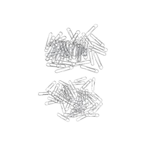 Staples Jumbo Paper Clips, 1.75 Inch, Heavy-Duty, Non-Skid, 100-Pk