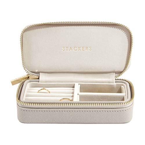 Stackers Joyero mediano de viaje gris pardo Cover