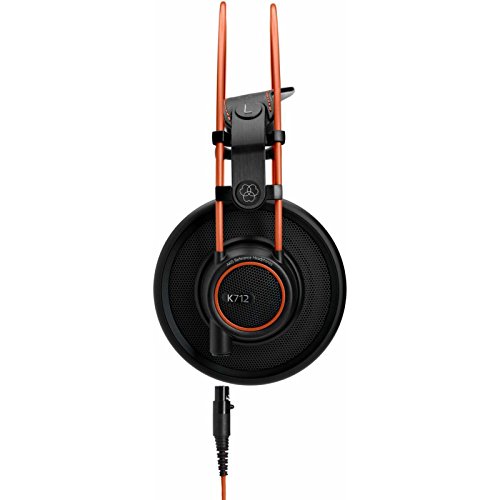 Image of AKG Pro Audio K712 PRO, Wired, Over-Ear, Open Back, Reference Studio Headphones, Flat Wire Voice Coil, Black