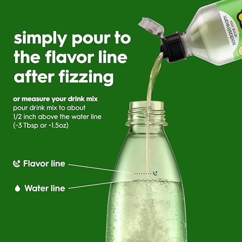 Image of SodaStream Pepsi Starry Zero Sugar Beverage Mix Variety Pack, New Pour Bottle (440ml, Pack of 4)