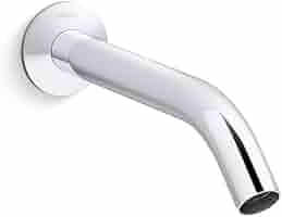 Kohler Wallmount Bath Spout, 9-7/16 in, Non-Diverter, NPT