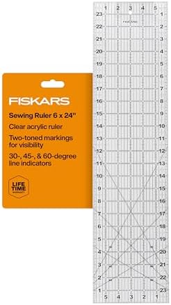 Fiskars® Sewing Ruler (6 in. x 24 in.)