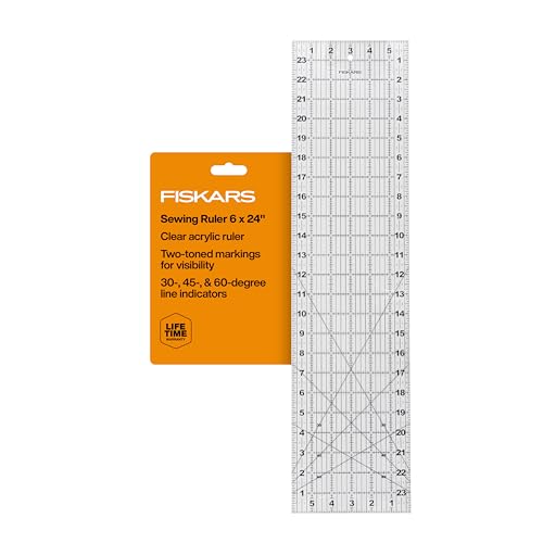 Fiskars Sewing Ruler (6'x 24') - Sewing and...