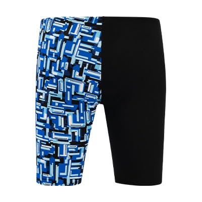 Dolfin Reliance Men's Swimsuit - Team Print Asymetrical Jammer