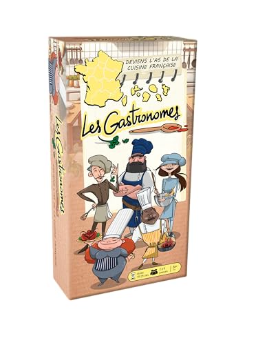 Topi Games | Jeu de Société Les Gastronomes | Jeu de Cuisine et de Culture | Devenez Un As de la Gastronomie Française | 40 Recettes | 2 à 6 Joueurs | 25 Min |...