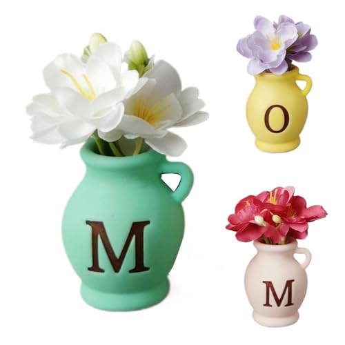 Jarrón magnético de flores - Decoración de nevera de silicona linda estética,Imanes de nevera con flores artificiales | Hogar Cocina Oficina Ventana Cumpleaños Fiesta Armario
