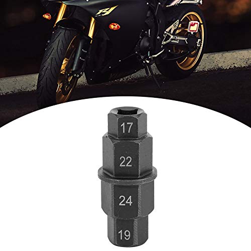 BOROCO Motorrad Achse Werkzeug, Auto Motorrad Sechskantschlüssel Spindelschlüssel Räder Spindel Demontageschlüssel Werkzeug Sechskantschlüssel für Motorradräder