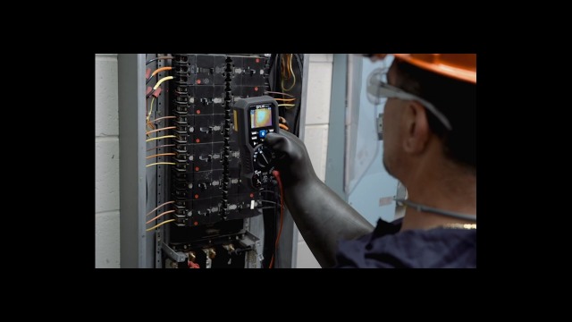 Image of FLIR DM166 Digital Multi-Meter with Built-in Thermal Camera for Electrical Inspection, Automation, Electronics and HVAC