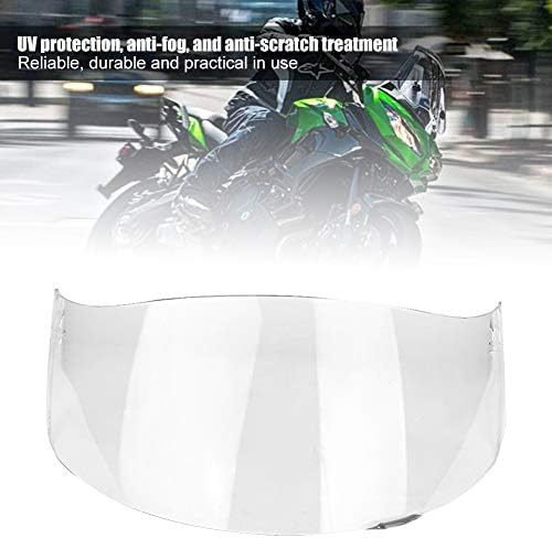Helmet Lens Visor, Esenlong Motorcycle Wind Shield Helmet Lens Visor Shield Full Face Fit For AGV K1 K3 SV K5 K5-S Transparent