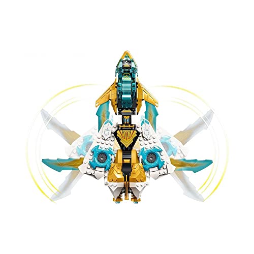 LEGO Ninjago Le jet dragon d'or de Zane - vue 5