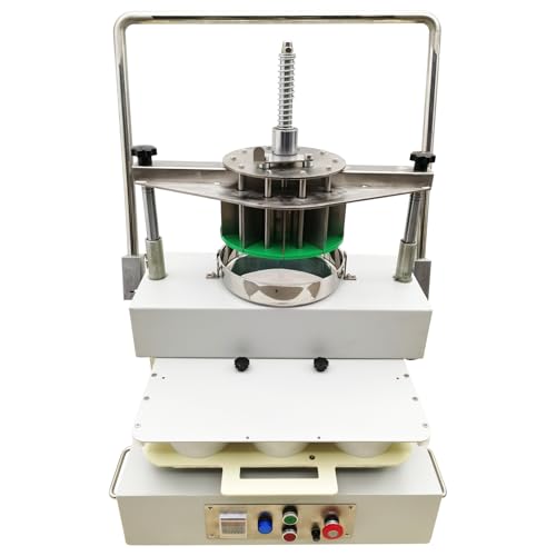 BANFLUXION 110V 500W 14PCS Semi-Automatic Commercial Table Type Dough Dividing and Rounding Machine 3.5oz-6.3oz (100g-180g)/pcs