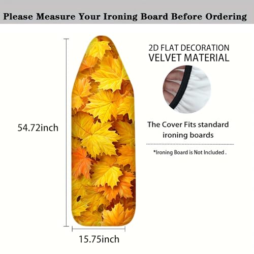 Image of Nuxovilar 15x54 Autumn Maple Leaf Ironing Accessory